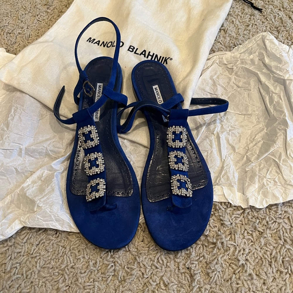 Manolo blahnik ottolina sandals in excellent condition..Wore 3x..